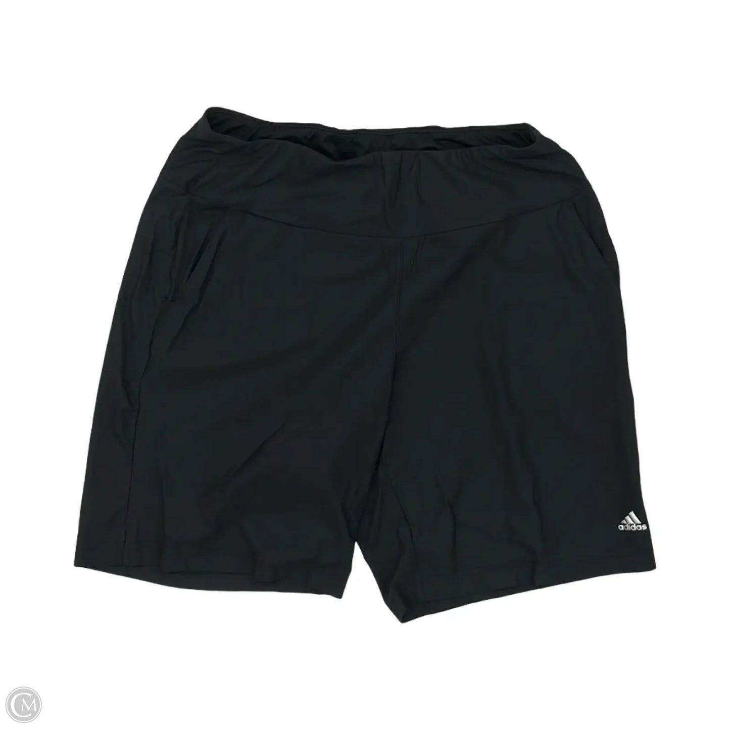 Athletic Shorts By Adidas In Black, Size: L