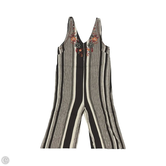 Jumpsuit By Clothes Mentor In Brown, Size: L