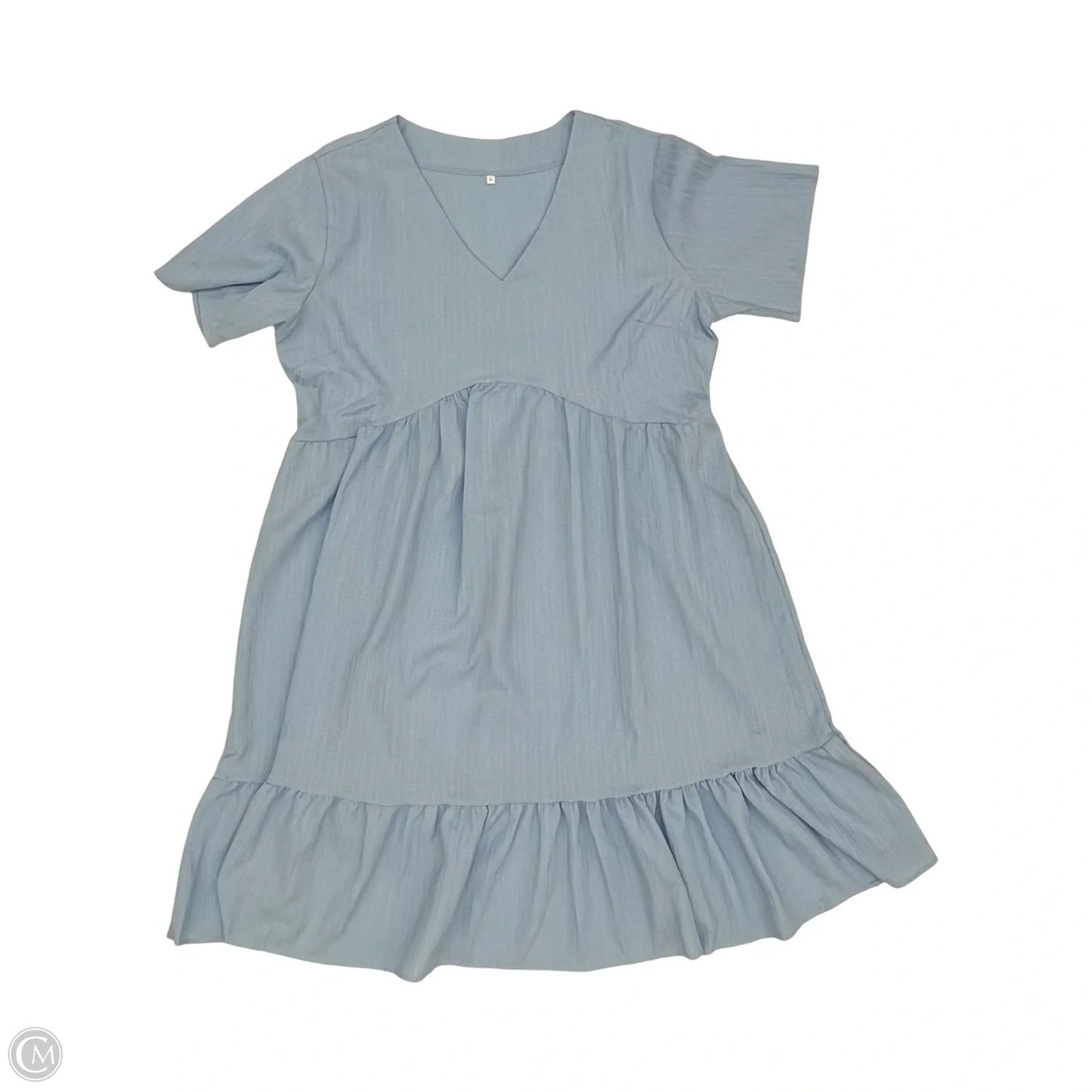 Dress Casual Short By Cme In Blue, Size: L