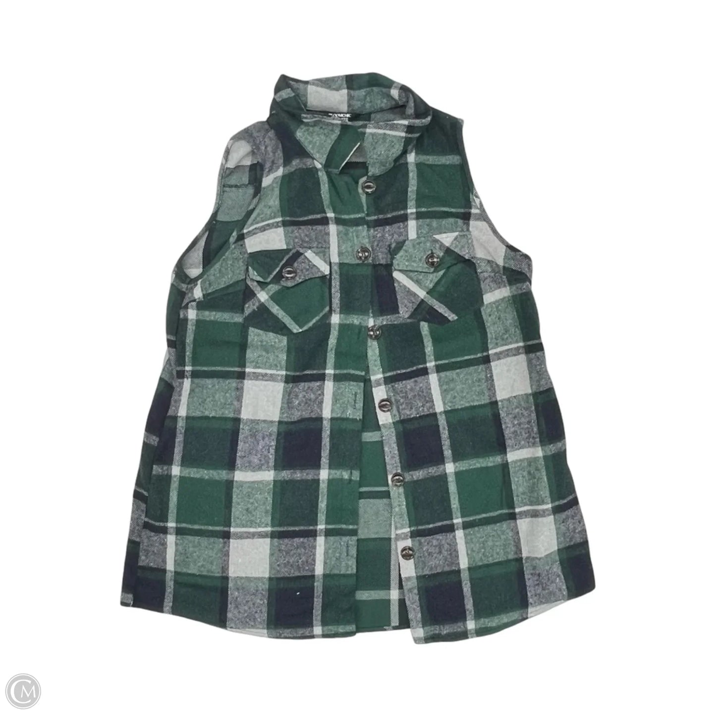 Dress Casual Short By Bloomchic In Green, Size: 14