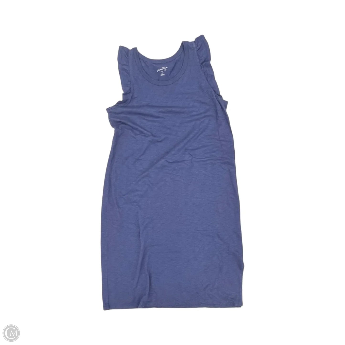 Dress Casual Midi By Universal Thread In Blue, Size: Xl