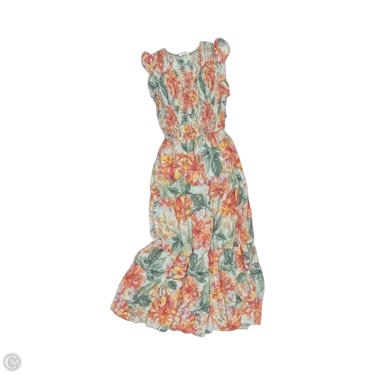 Dress Party Midi By By The River In Floral Print, Size: S