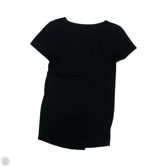 Top Short Sleeve By Ingrid & Isabel In Black, Size: S