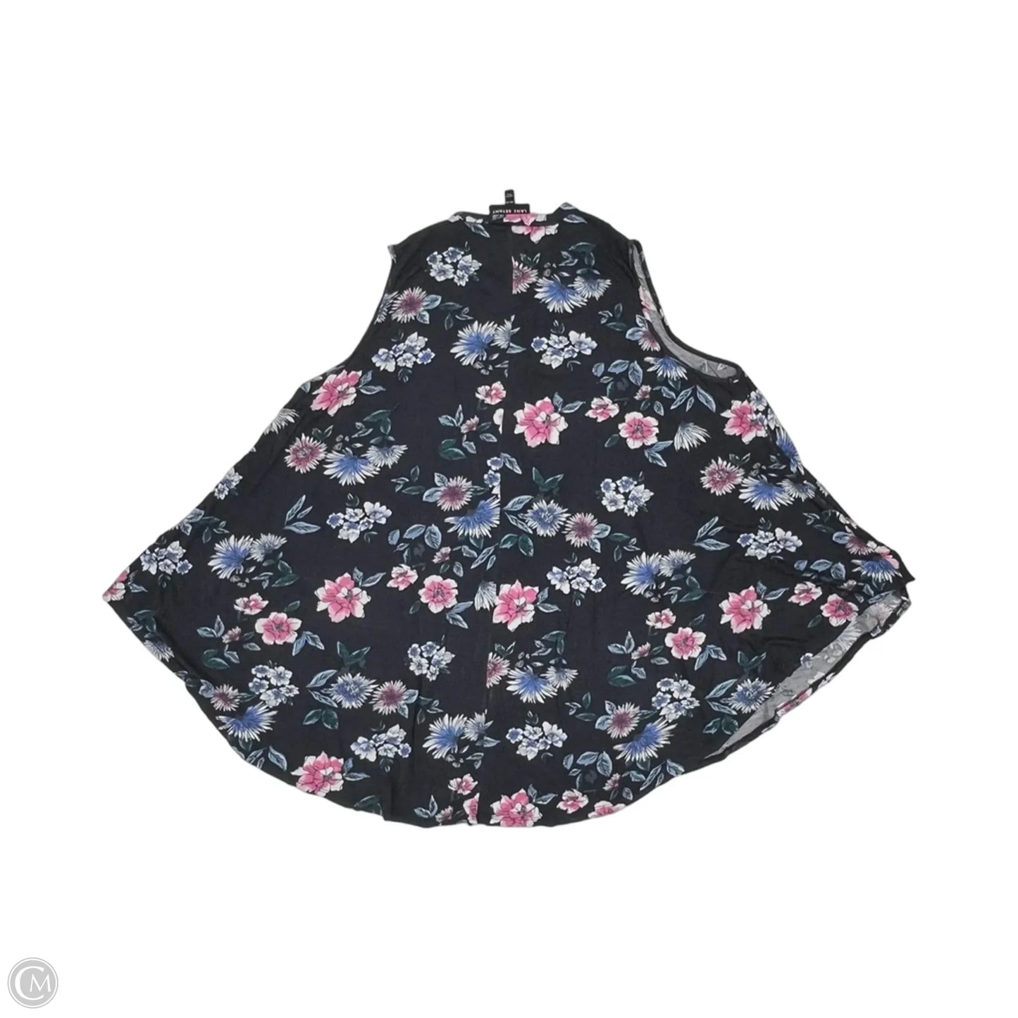 Top Sleeveless By Lane Bryant In Blue, Size: 3x
