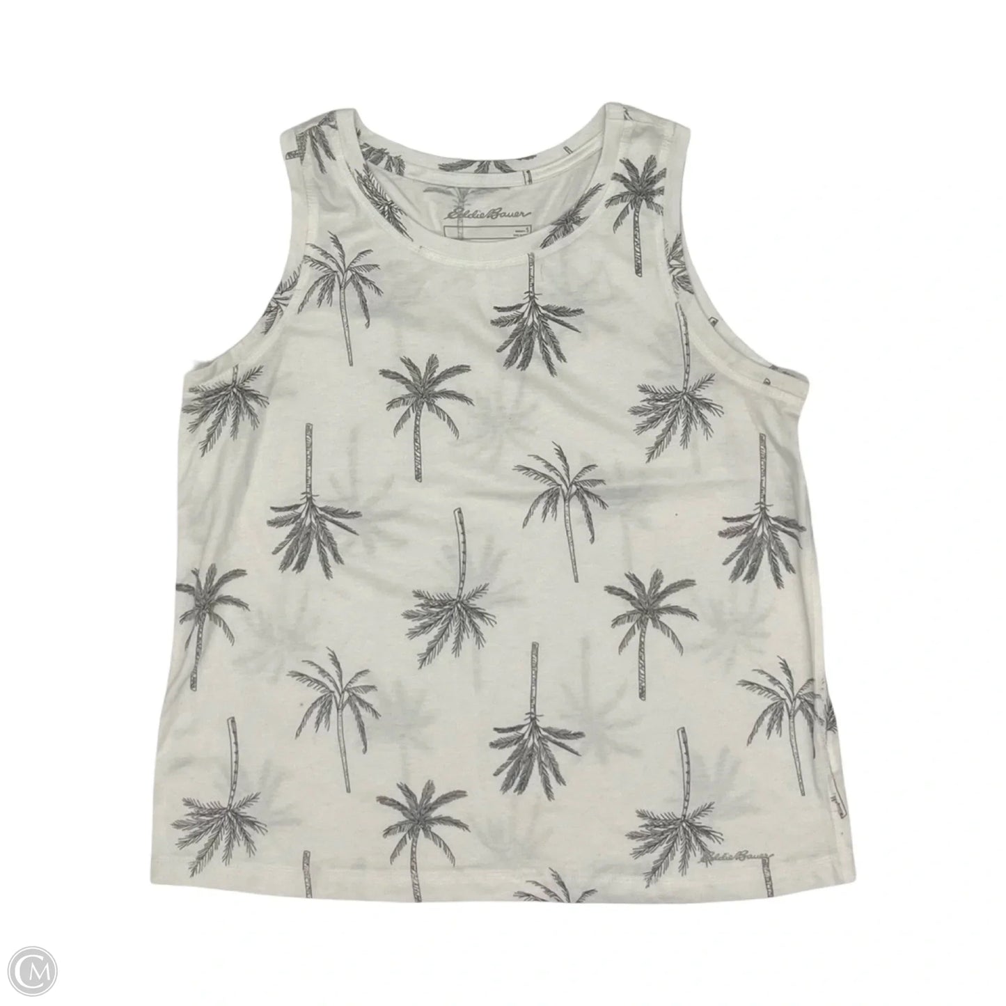 Top Sleeveless By Eddie Bauer In White, Size: S