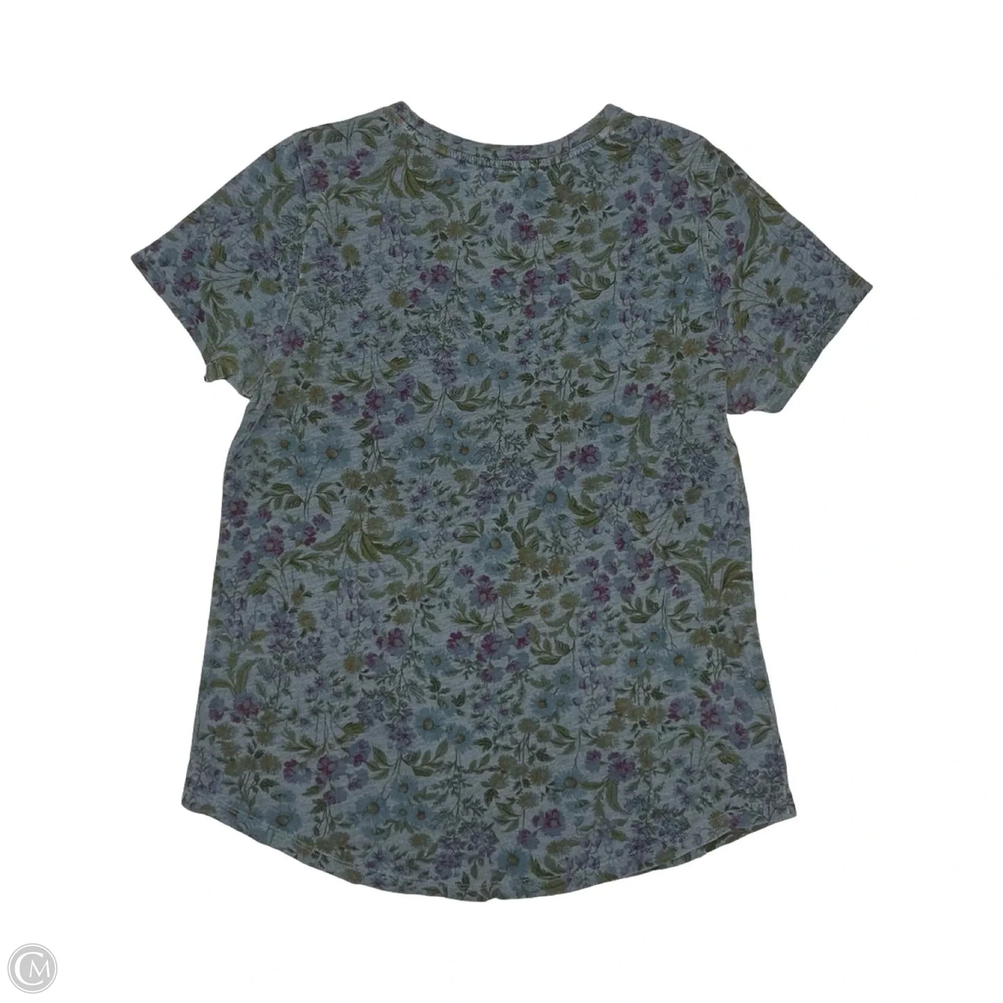 Top Short Sleeve By Old Navy In Grey, Size: S
