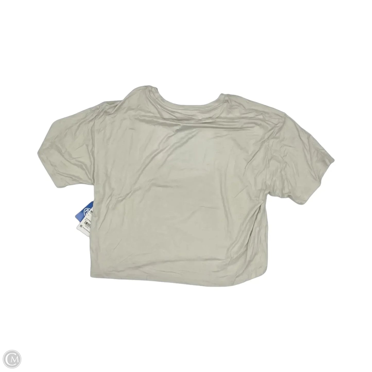 Top Short Sleeve By Clothes Mentor In Cream, Size: S