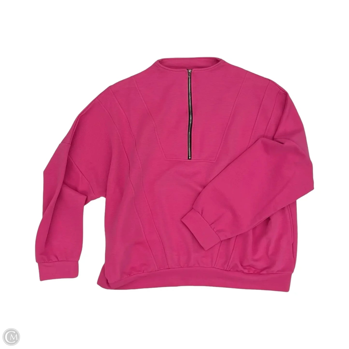 Sweatshirt Collar By Cme In Pink, Size: Xxl