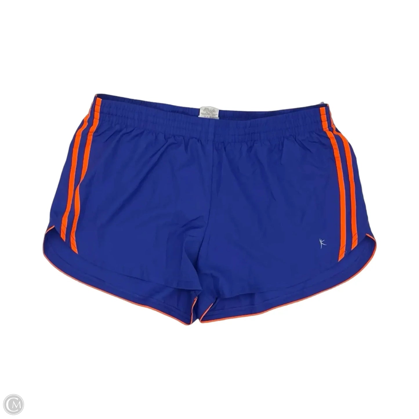 Athletic Shorts By Danskin In Blue & Orange, Size: L