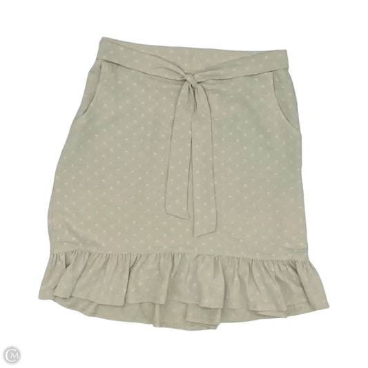 Skirt Mini & Short By Soho Apparel In Tan, Size: Xl