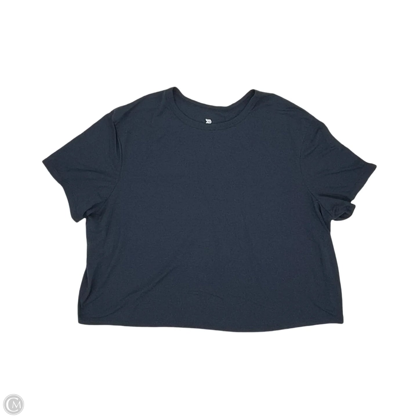 Athletic Top Short Sleeve By All In Motion In Blue, Size: Xl