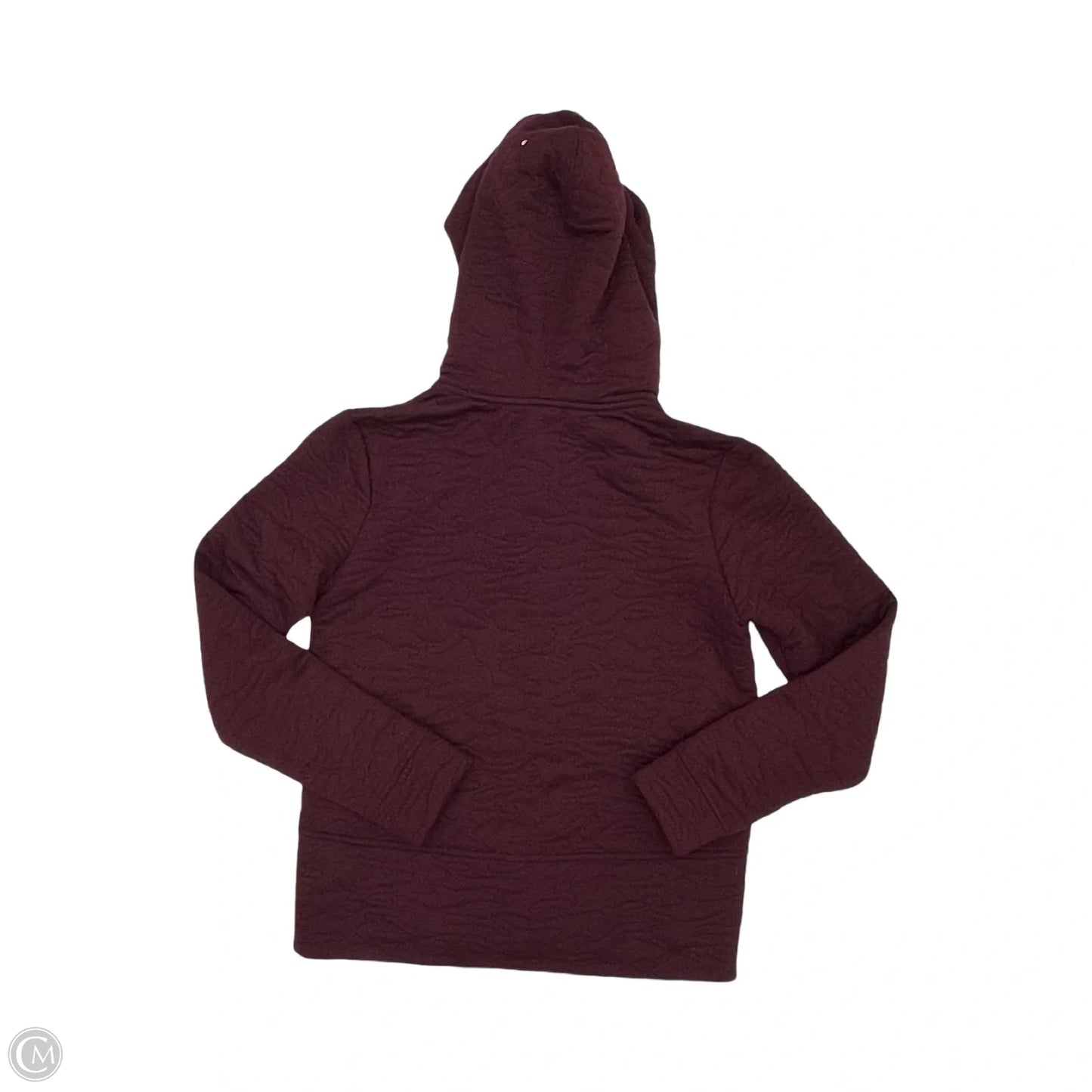 Sweatshirt Hoodie By Dsg Outerwear In Maroon, Size: Xs