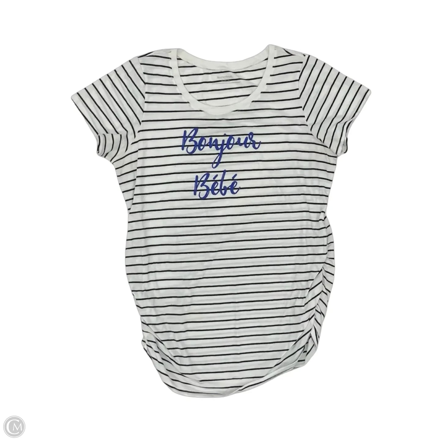 Mat Top Short Sleeve By Motherhood, Size: Xl