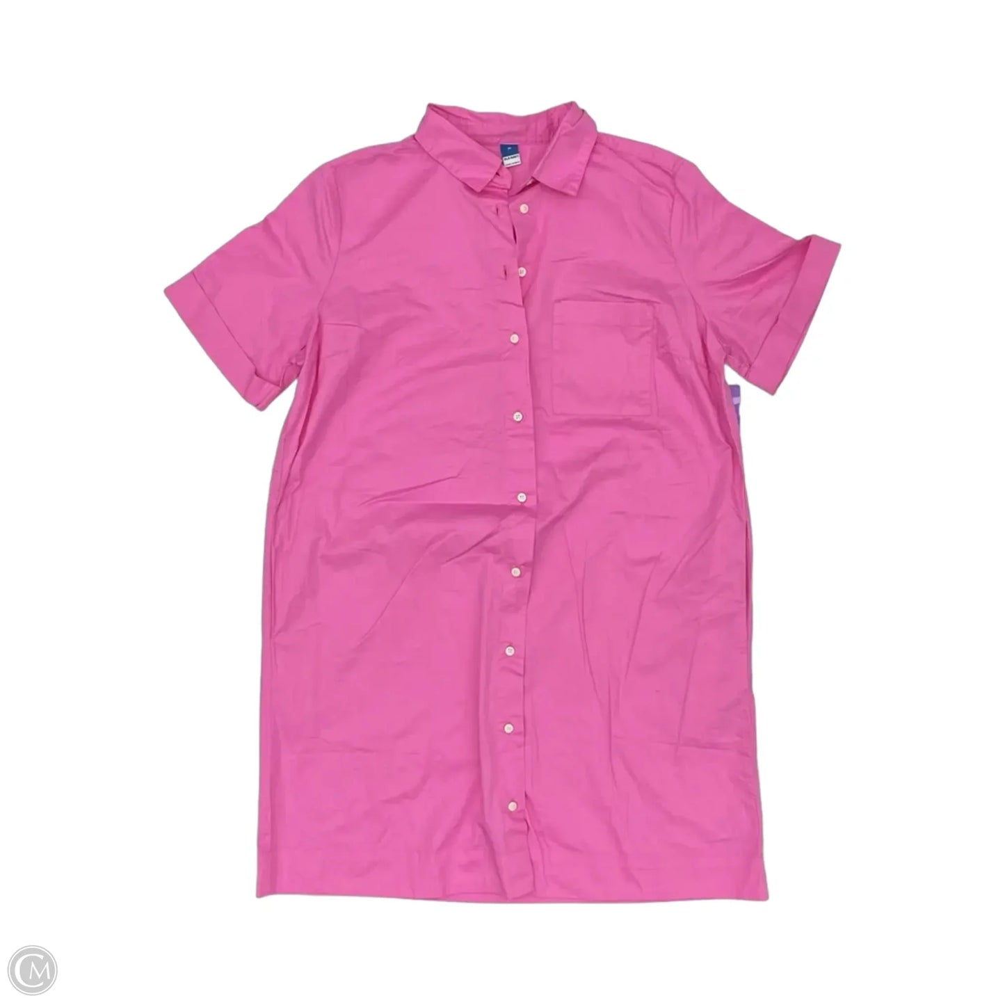 Dress Casual Short By Old Navy In Pink, Size: M