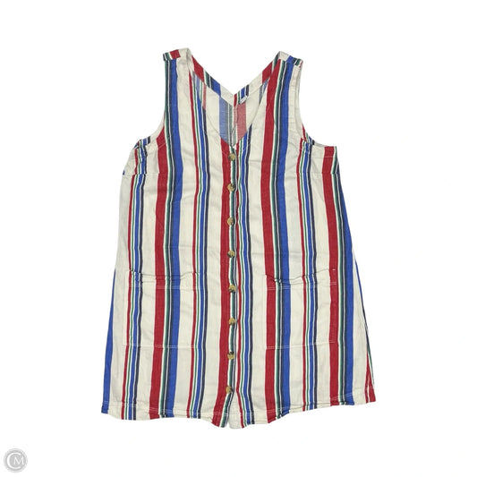 Dress Casual Short By Old Navy In Blue Red & White, Size: L