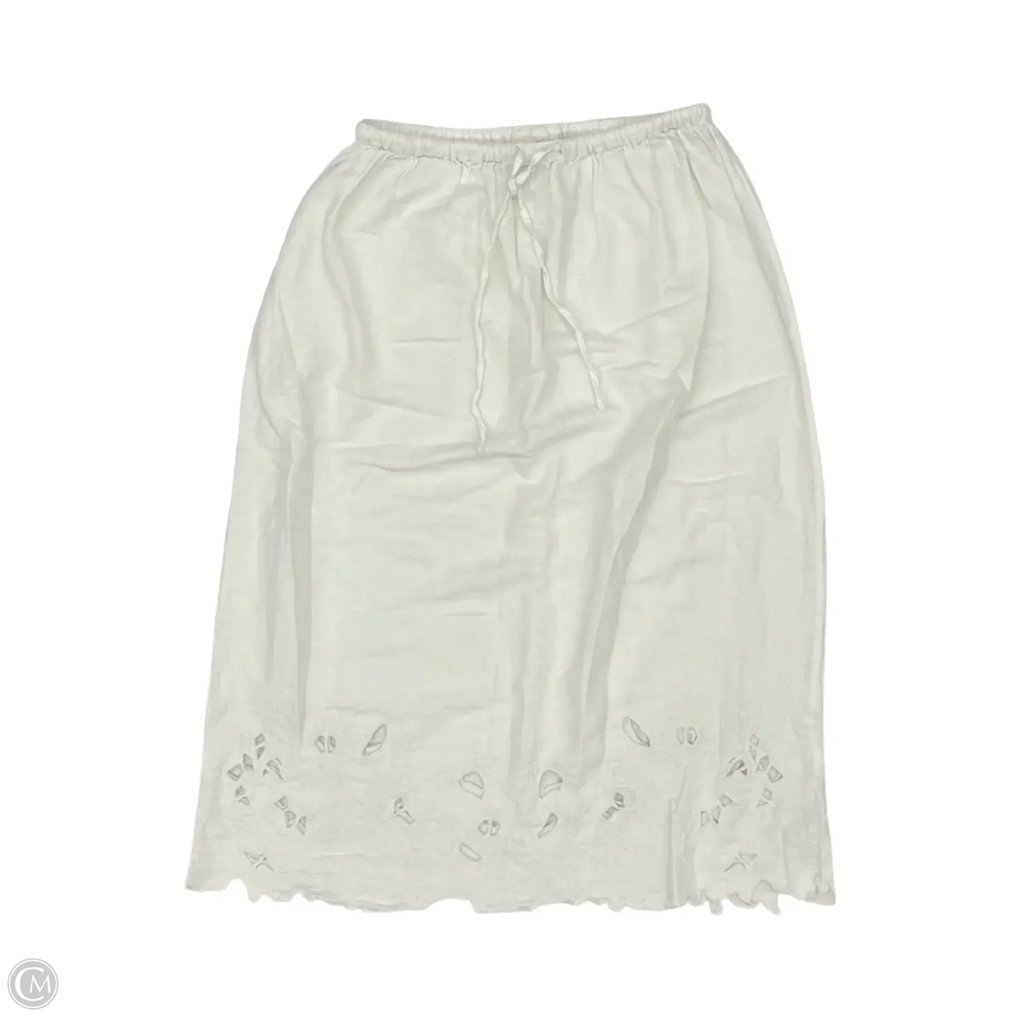 Skirt Maxi By Universal Thread In White, Size: M