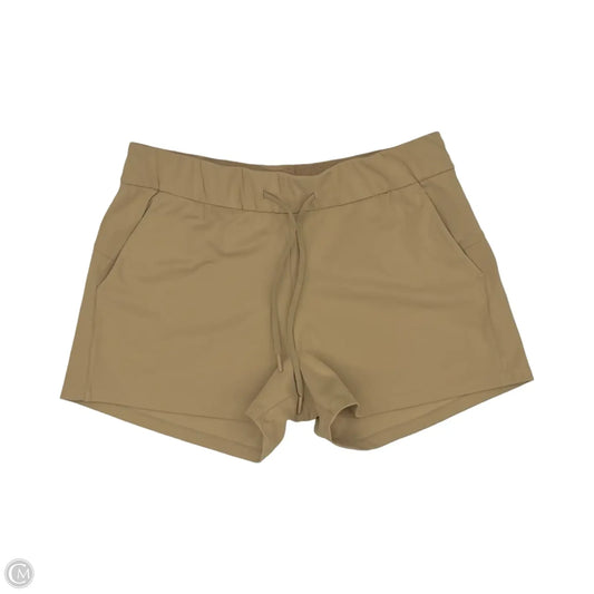 Athletic Shorts By Zyia In Tan, Size: L
