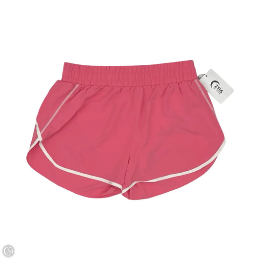 Athletic Shorts By Zyia In Pink, Size: Xl
