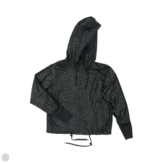 Athletic Jacket By Zyia In Black, Size: L