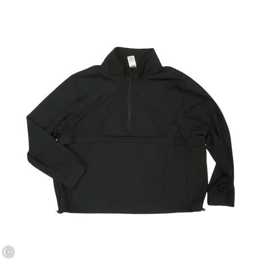 Athletic Sweatshirt Collar By Members Mark In Black, Size: Xxl