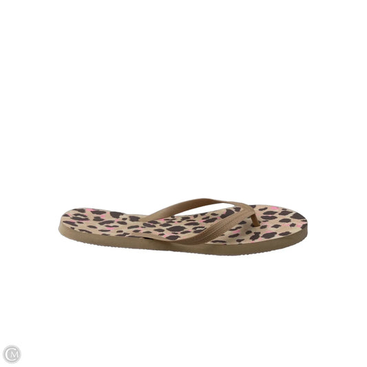 Sandals Flip Flops By Cmf In Brown, Size: 9