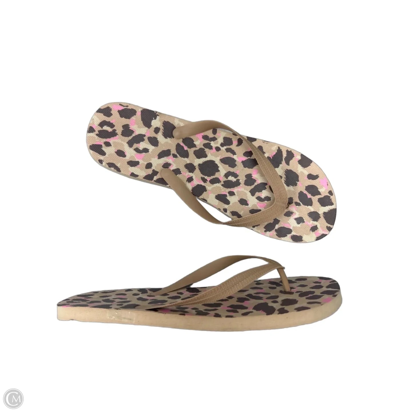 Sandals Flip Flops By Cmf In Brown, Size: 9