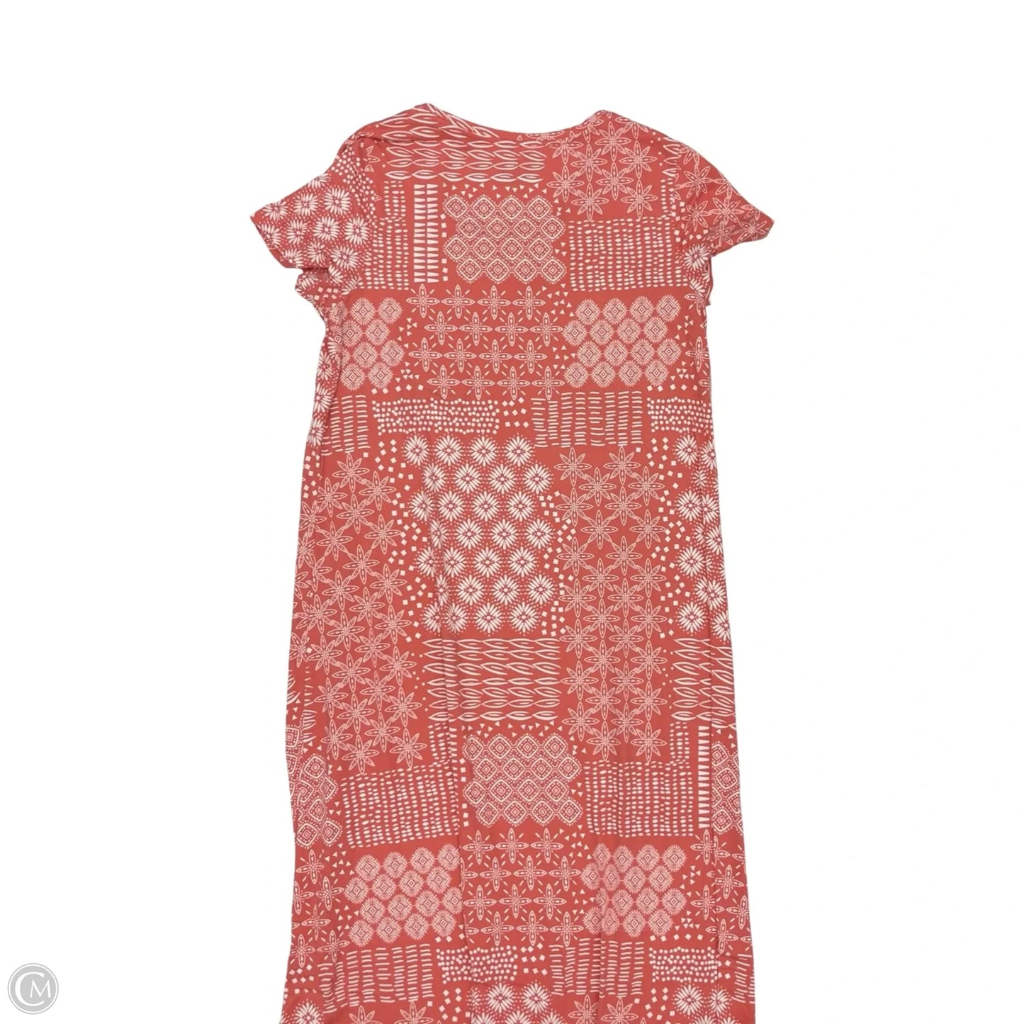Nightgown By Cuddl Duds In Pink & White, Size: L