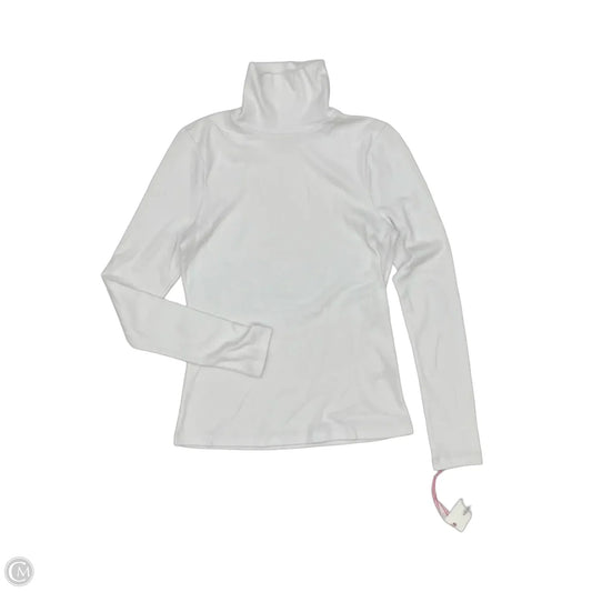 Top Long Sleeve Basic By Vineyard Vines In White, Size: M