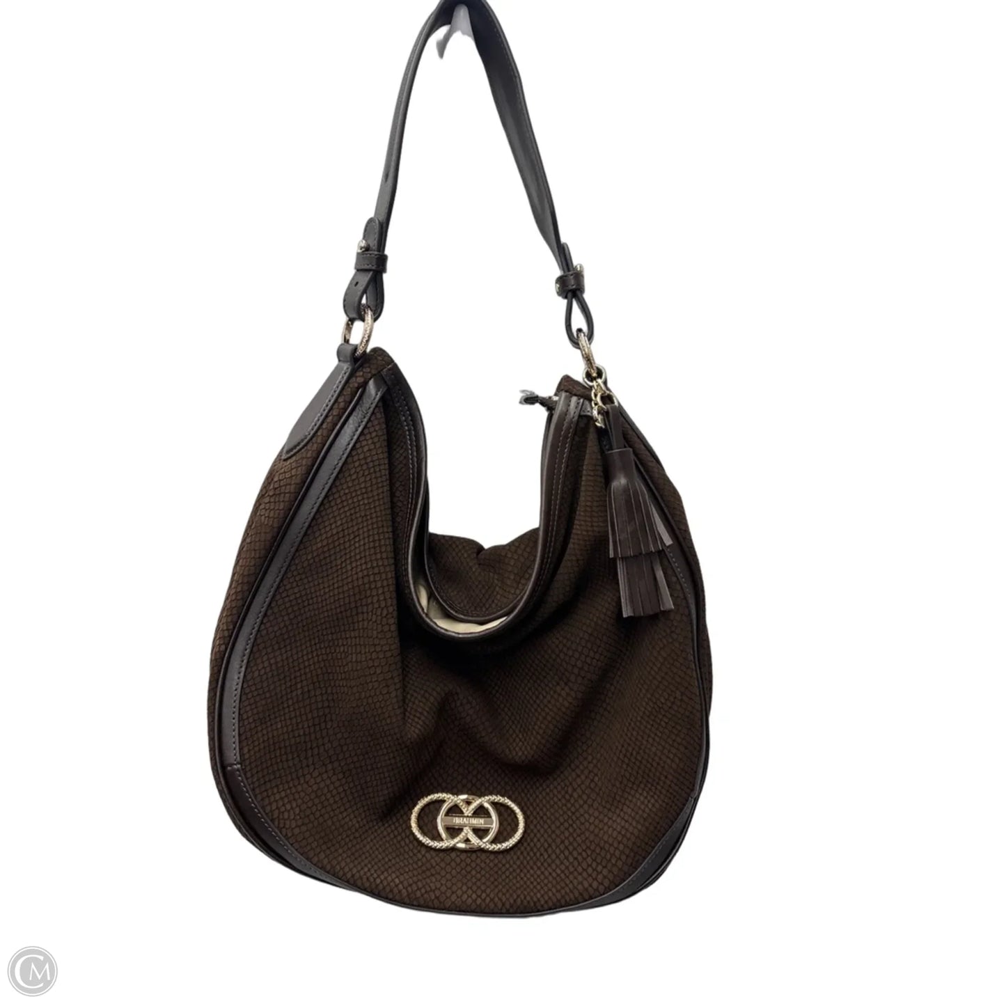Handbag Designer By Brahmin, Size: Medium