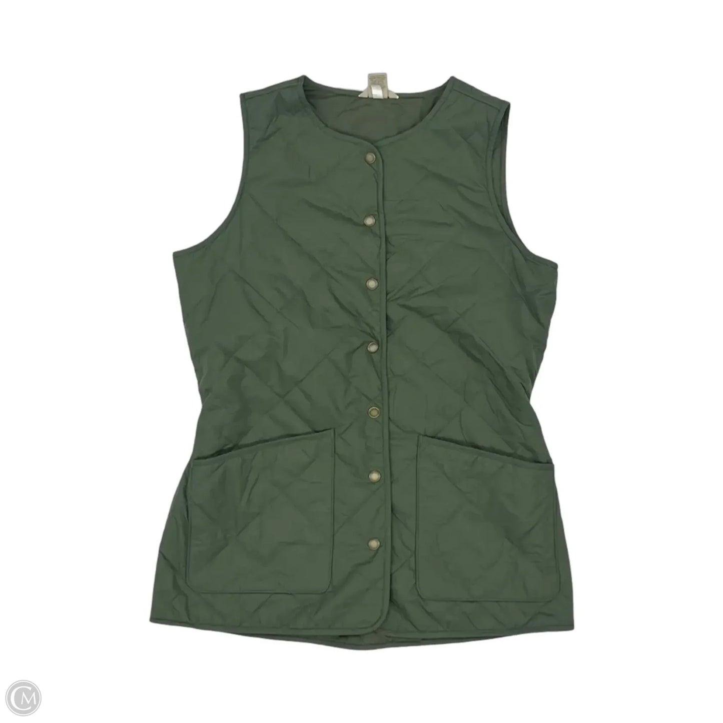 Vest Puffer & Quilted By Duluth Trading In Green, Size: S