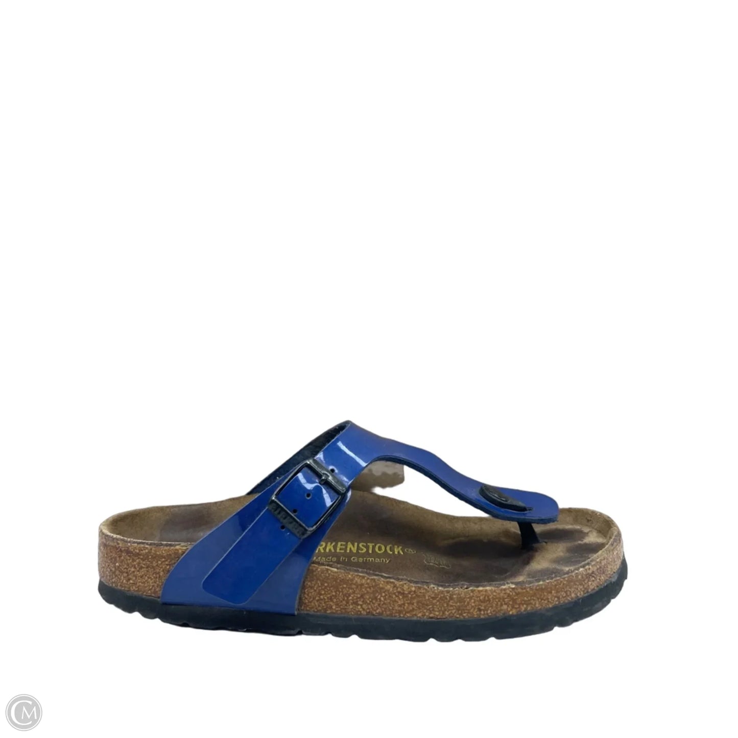 Sandals Flats By Birkenstock In Blue, Size: 7