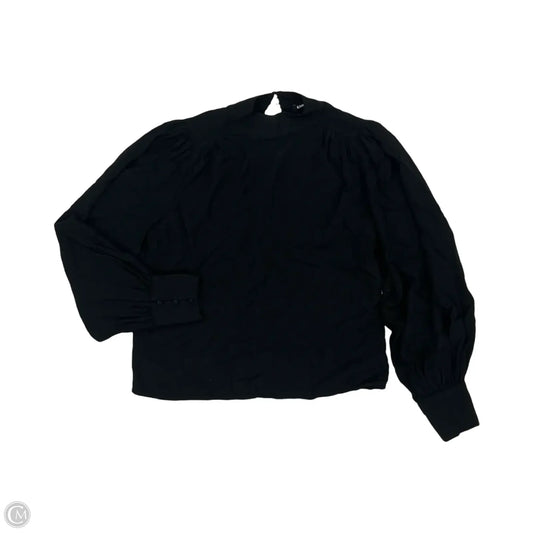 Top Long Sleeve By Express In Black, Size: Xs