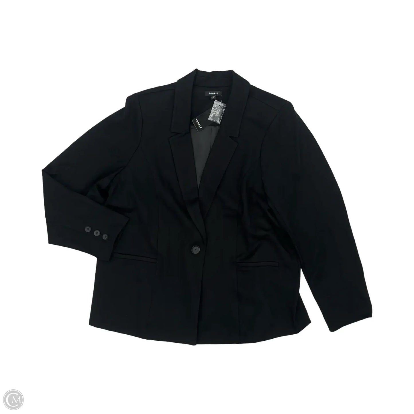 Blazer By Torrid In Black, Size: 3x