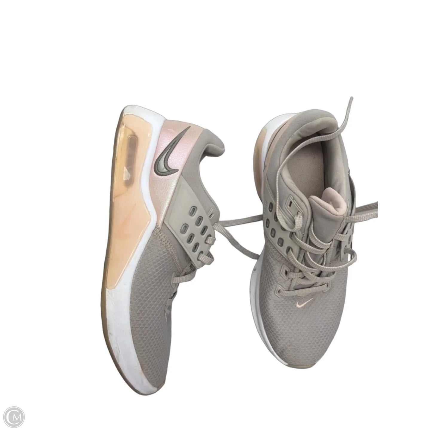 Shoes Athletic By Nike In Grey, Size: 8
