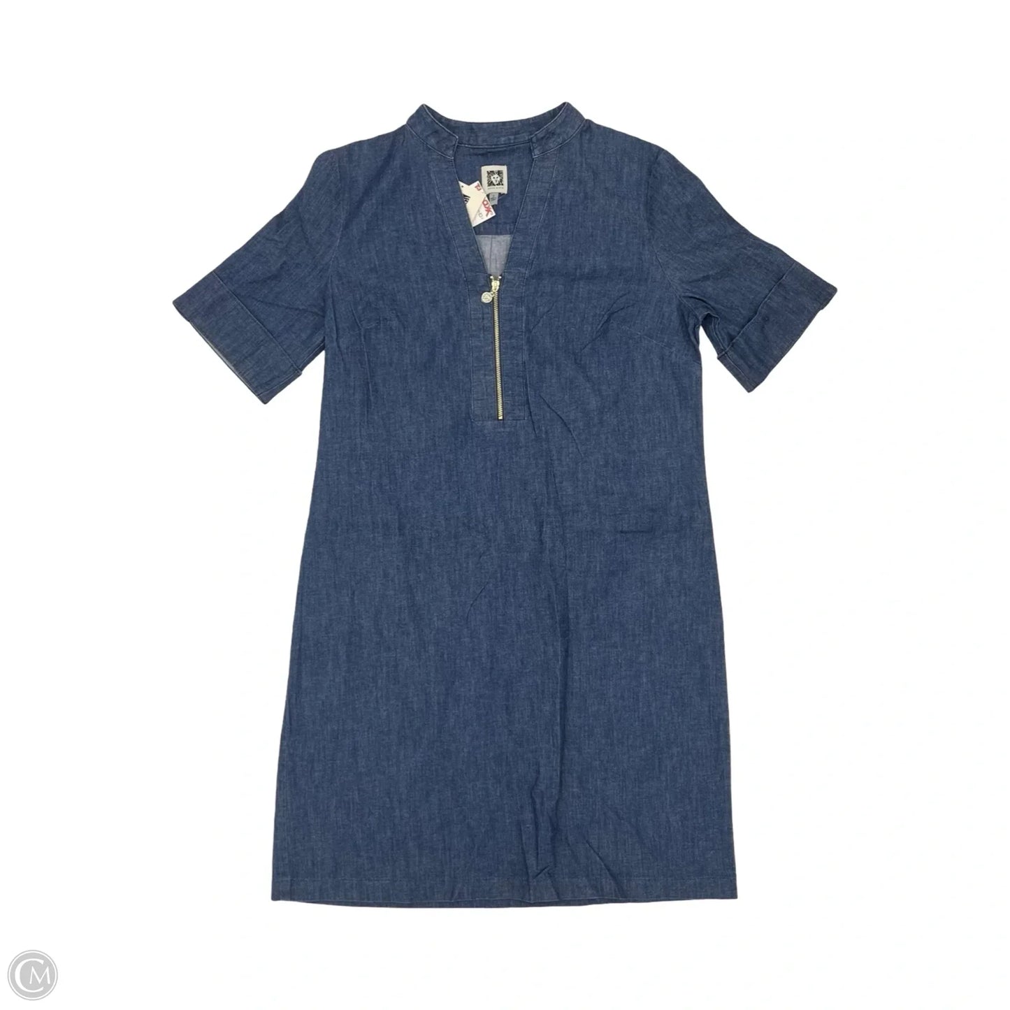Dress Casual Short By Anne Klein In Blue Denim, Size: 6