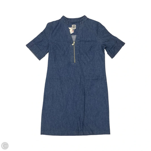 Dress Casual Short By Anne Klein In Blue Denim, Size: 6