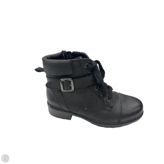 Boots Combat By Madden Girl In Black & Silver, Size: 6