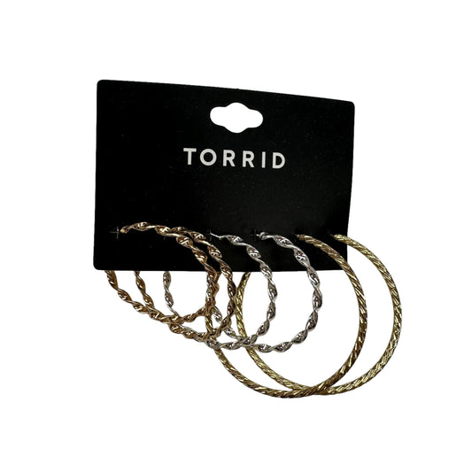 Earrings Hoop By Torrid  Size: 03 Piece Set