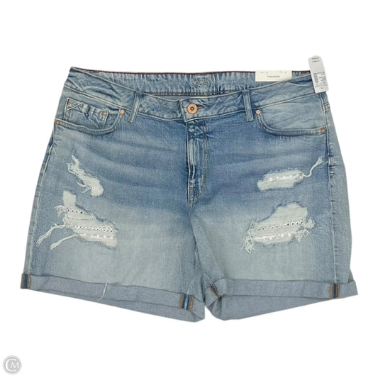 Shorts By Maurices In Blue Denim, Size: 20