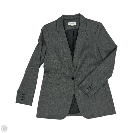Blazer By Calvin Klein In Black & White, Size: L