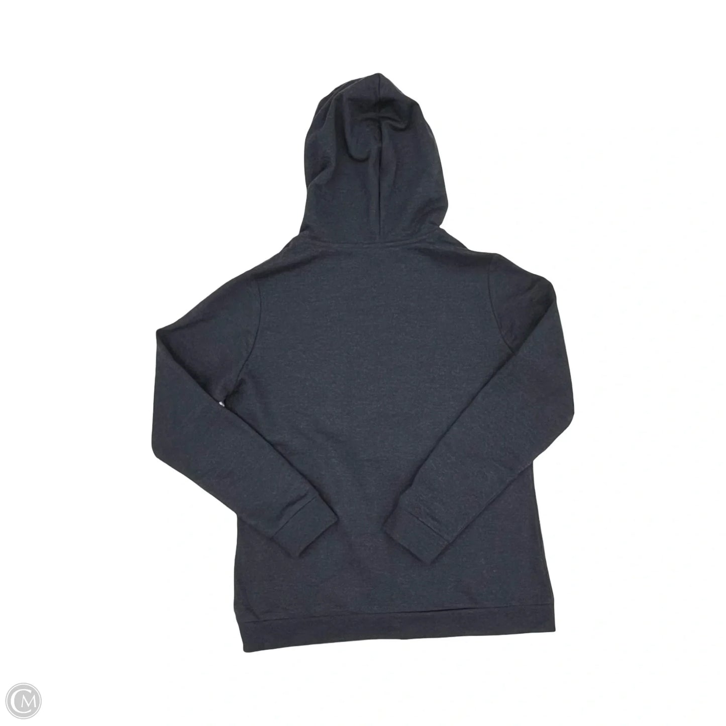 Sweatshirt Hoodie By Eddie Bauer In Navy, Size: M