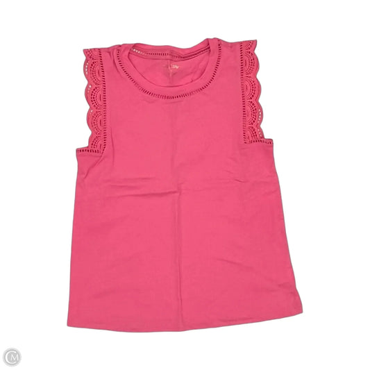 Top Sleeveless Designer By Lilly Pulitzer In Pink, Size: S