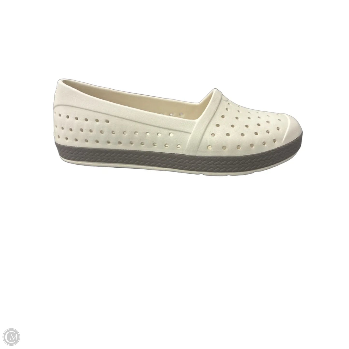 Shoes Flats By Clothes Mentor In Cream, Size: 9