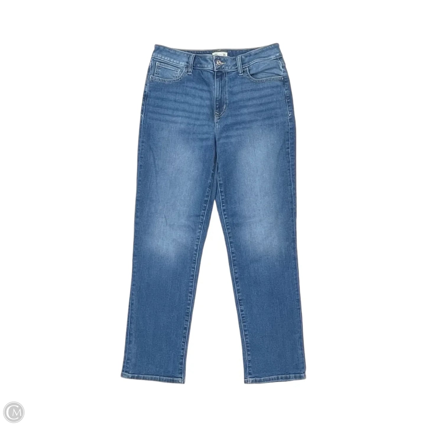 Jeans Straight By Maurices In Blue Denim, Size: 14