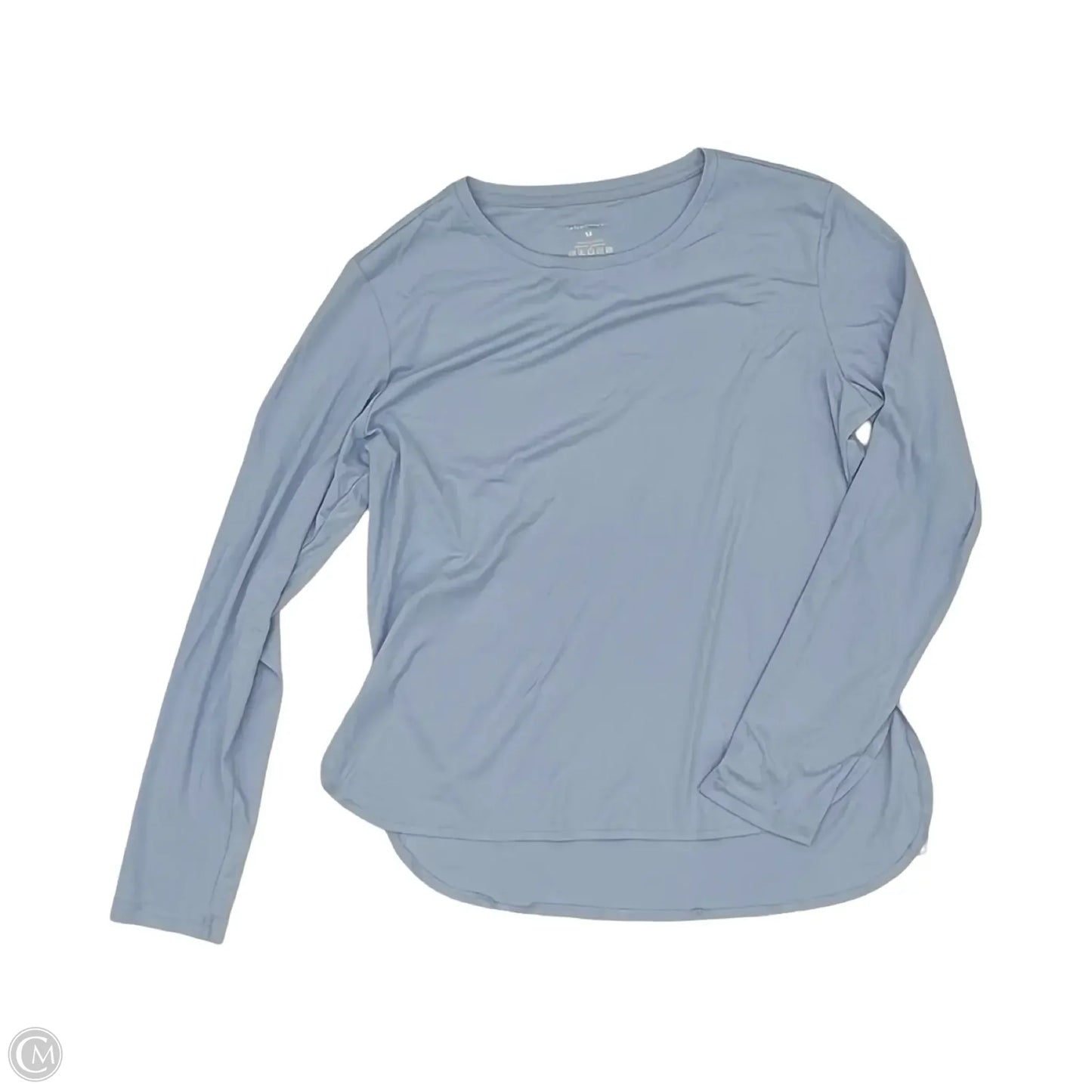Athletic Top Long Sleeve Crewneck By Clothes Mentor In Blue, Size: M