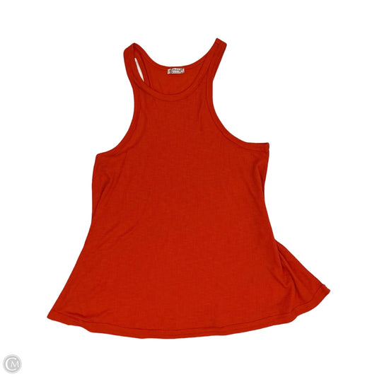 Top Sleeveless By Free People In Orange, Size: M