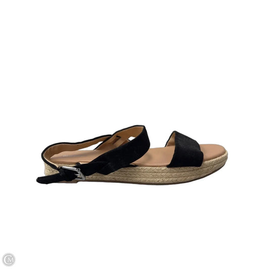 Sandals Flats By Old Navy In Black, Size: 10