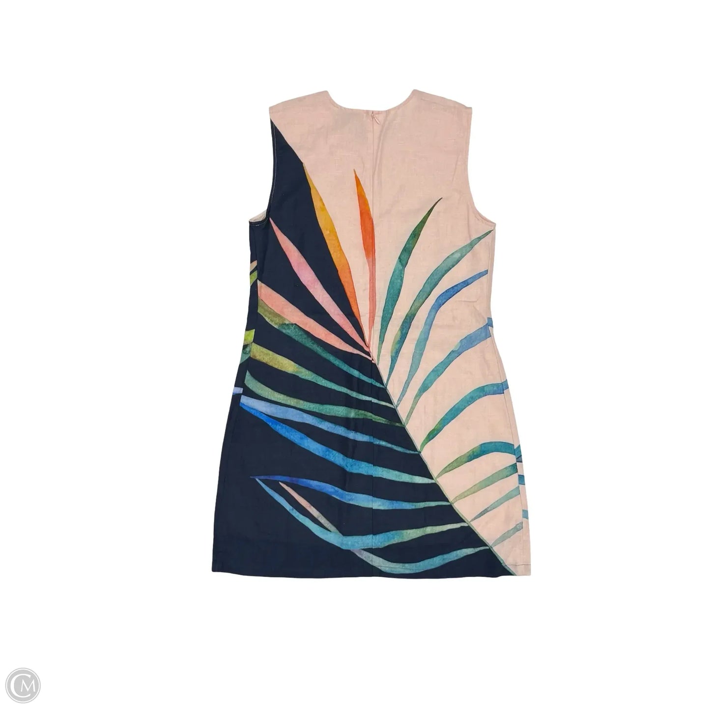 Dress Work By Conditions Apply In Blue & Pink, Size: M