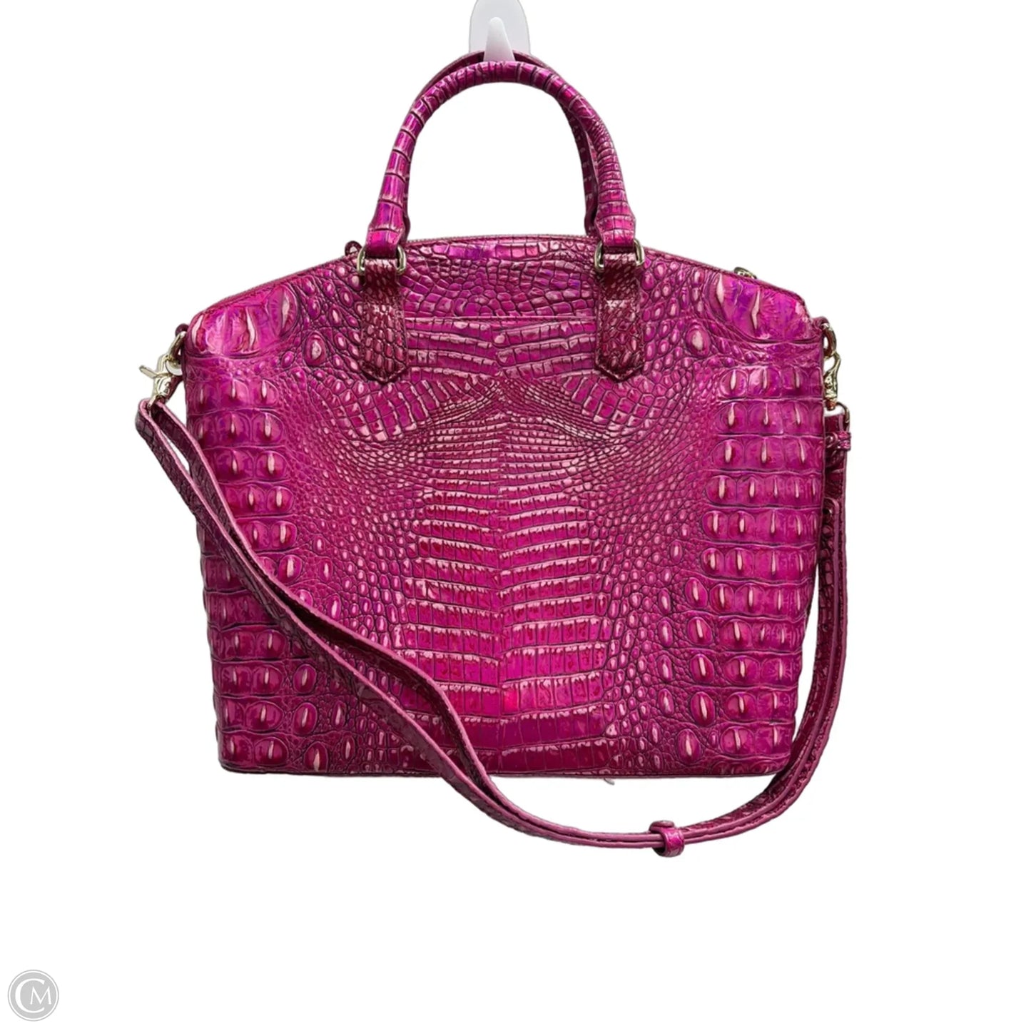 Handbag Designer By Brahmin, Size: Large