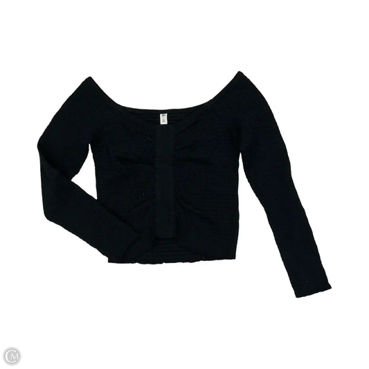 Top Long Sleeve By Bp In Black, Size: S